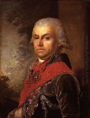 Portrait Of D P Troschinsky