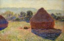 Grainstacks в солнечном свете Полдень 1891