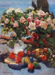 Roses And Fruit 1917