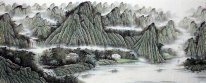 Bergen en water - Chinees schilderij