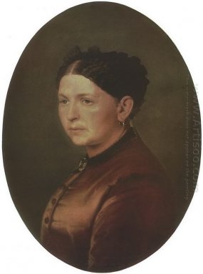 Retrato de Feodosya Resanova 1868