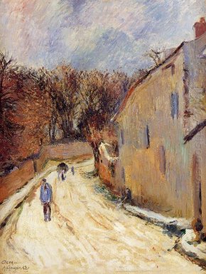 osny rue inverno de Pontoise 1883