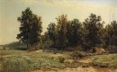 На краю дубового леса 1882