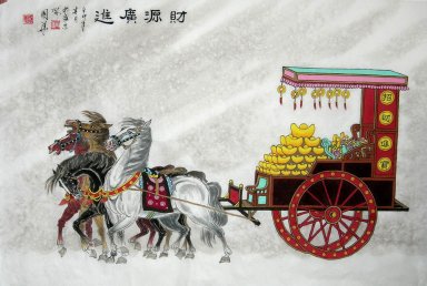 Horse - Peinture chinoise