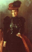 Portret van een onbekende dame 1886