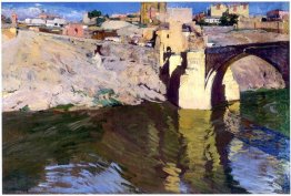 San Martin Bridge At Toledo 1906