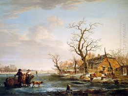 Winter landscape at Drevel