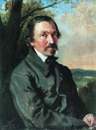 Portrait Of Nikolay Nekrasov