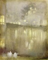 Nocturne Grey And Gold Canal 1884