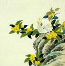 Oiseaux et fleurs - Peinture chinoise