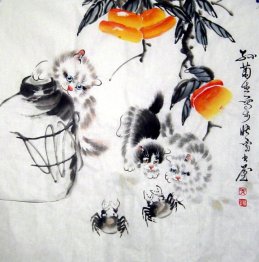 Cat - Chinese Painting