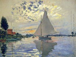 Sailboat At Le Petit Gennevilliers