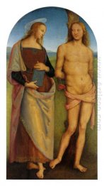 Pala Di Sant Agostino Sant Irene And St Sebastian 1523