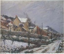 Village in Snow