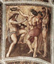 Apollo e Marsyas do della da estância Segnatura 1511