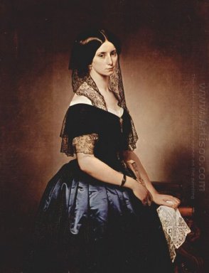 Portrait Of Antoniet Tarsis Basilico 1851