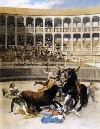 Picador Caught By The Bull 1793