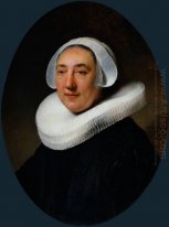 Portret van Haesje van Cleyburgh 1634