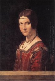 Portrait Of An Unknown Woman La Belle Ferroniere