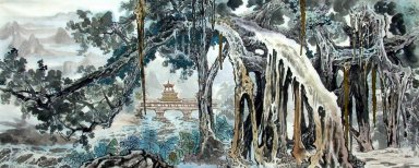 Arbres - Peinture chinoise