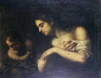 Repentant Magdalene With An Angel