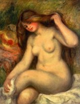 Bather Besar Dengan Crossed Legs 1904