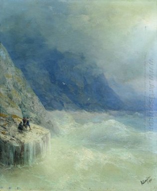 Felsen im Nebel 1890
