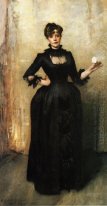 Louise Burckhardt Also Known As Lady With A Rose 1882