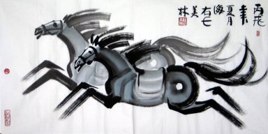 Caballo - la pintura china