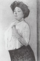 Portrait de N P Lamanova 1911