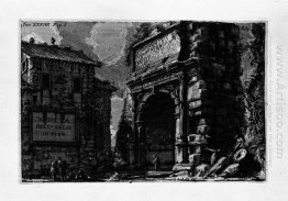 The Roman Antiquities T 1 Plate Xxxiv Veduta With Arch Of Titus