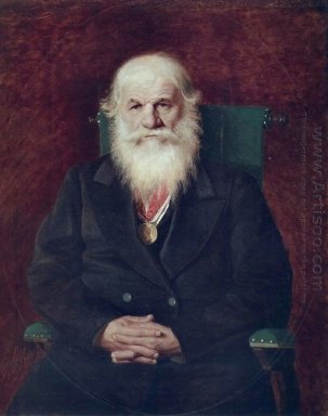 Ritratto dello storico Mikhail Pogodin 1872