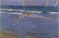 Bambini In The Sea 1909