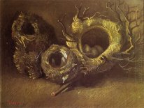 Still Life With Three Birds Nests 1885