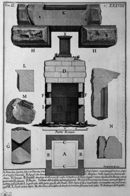 The Roman Antiquities T 2 Lempeng Xxxviii Cutaway View Of The To