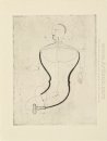 Abstract Figure, Facing Left: Figure S (Abstrakte Figur, nach li