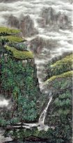 Waterfall - Chinese Painting