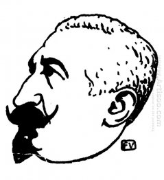 Portrait Of French Poet Laurent Tailhade 1896  Portrait Of French Poet Laurent Tailhade 1896