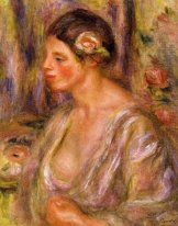 Madeline llevan una rosa 1916