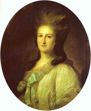 Retrato de Varvara Ermolayevna-Novosiltseva