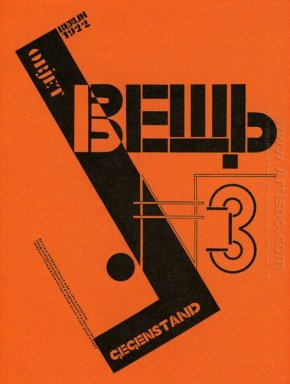 Kap van De avantgardistische Tijdschrift Vyeshch 1922 1