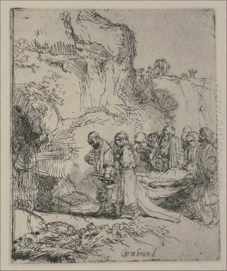 Jezus Christus\' Lichaam In Het Graf 1645