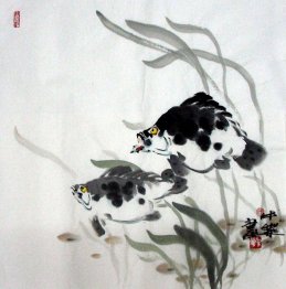 Fish - Chinese Painting