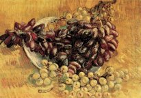 Nature morte avec des raisins 1887