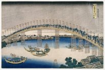 O Festival de Lanternas Em Temma Ponte 1834