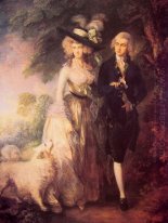 Mr Dan Mrs William Hallett Pagi Berjalan 1785