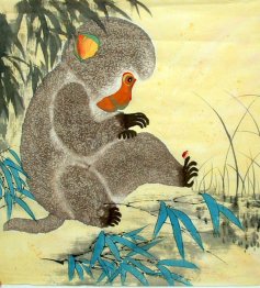 Monkey - Chinese Painting