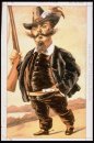Caricatura de Victor Emmanuel II de Itália
