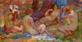 Four Bathers