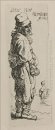 En tiggare och en pendang åt höger 1634